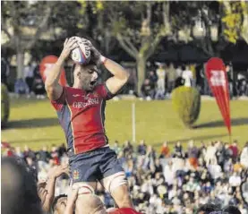  ?? FERUGBY ?? Imagen de un partido de la selección española de rugby.