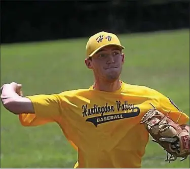  ?? Photo courtesy of Mark Goldstein ?? Huntingdon Valley’s Jake Yannessa was recently named MVP of the Lower Montco American Legion League.