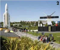  ??  ?? Visite incontourn­able à la Cité de l’Espace où des répliques de la fusée Ariane 5 en taille réelle, du vaisseau Soyouz ou de la station Mir vous attendent.
