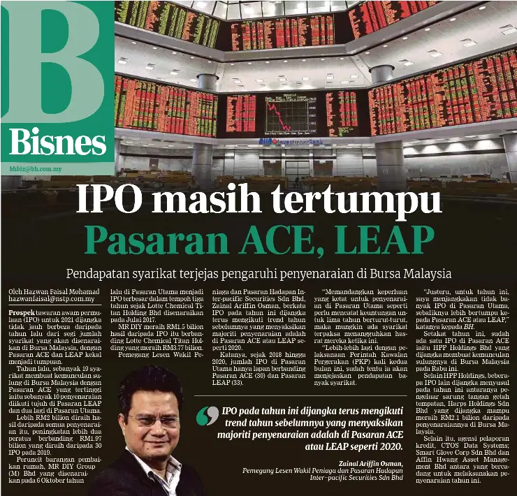 Bursa Saham Tempatan Kekal Tarik Pelabur Asing Pressreader