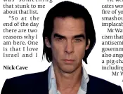  ?? ?? Nick Cave