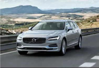  ?? (Volvo) ?? The 2017 Volvo V90 Cross Country is the knowing answer to a world blinded by SUVs.