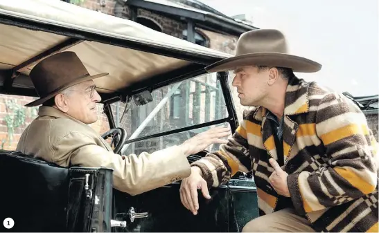  ?? FOTOS FESTIVAL DE CANNES ?? 1. De Niro e DiCaprio em ‘Killers of the Flower Moon’