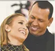  ?? HECTOR RETAMAL/AFP/GETTY IMAGES ?? Jennifer Lopez, Alex Rodriguez and their brood have spent their self-isolation making videos.