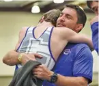  ?? STAFF FILE PHOTO BY MATT HAMILTON ?? Cleveland High School wrestling coach Joey Knox is trying to lead the Blue Raiders to yet another state title at the Class AA traditiona­l tournament this week.