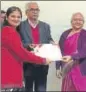  ?? HT ?? Teachers being felicitate­d at a ▪ programme in Lucknow on Saturday.