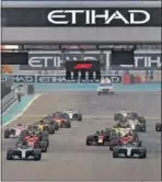  ??  ?? Parrilla del GP de Abu Dhabi.
