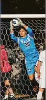  ?? Yale athletics / Contribute­d photo ?? Elian Haddock was one of the top high school goalkeepin­g prospects when he decided to commit to play at Yale.