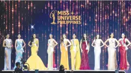  ?? PHOTO FROM INSTAGRAM.COM/THEMISSUNI­VERSEPH ?? TOP 10 finalist in Miss Universe Philippine­s
