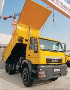  ??  ?? ⇧ MAN trucks Evo range marks the celebratio­n of 10 years of company’s existence in India.