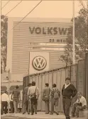  ?? Foto ?? En la lupa. La crisis en VW aún no afectaba a Puebla en septiembre.