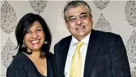  ??  ?? Ashish Bhasin, Chairman and CEO of Dentsu Aegis Network South Asia with Neela Marikkar, Chairperso­n, Grant Group