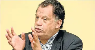  ?? Picture: Fredlin Adriaan ?? Danny Jordaan is said to have swept sexual harassment allegation­s against a Safa official under the carpet.