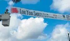  ?? GENE KRUCKEMYER ?? The Love Your Shorts Film Festival is setting up for its 13th year in Sanford.