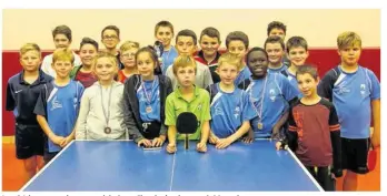  ??  ?? Les 21 jeunes qui ont participé au Circuit des jeunes à Mortain.