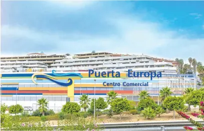  ?? Picture: Supplied ?? NEW BUY. Puerta Europa shopping centre in Spain, Vukile’s latest acquisitio­n through its Spanish subsidiary.