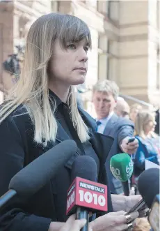  ?? LAURA PEDERSEN/FILES ?? Kathryn Borel sidesteppe­d the criminal process with a plea bargain in the Jian Ghomeshi sex misconduct case in 2016.