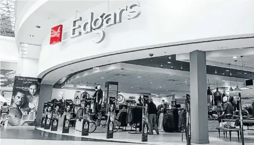  ??  ?? Edgars has been around for longer than most South African consumers, but changing tastes could be its end.