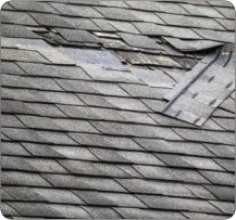  ?? METRO CREATIVE CONNECTION PHOTO ?? Curled shingles are a problem many homeowners have encountere­d.