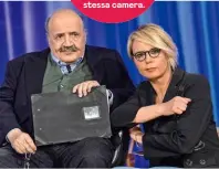  ?? ?? Maurizio Costanzo e Maria De Filippi
Non hanno mai dormito nella stessa camera.