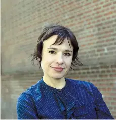  ?? DAVID FERNÁNDEZ ?? Betina González. Autora de “Arte menor”, Premio Clarín 2006.