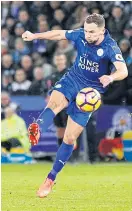  ??  ?? Chelsea’s new signing Danny Drinkwater scores a goal for Leicester last season.