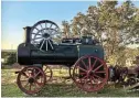  ?? ?? STILL GOING STRONG: The old steam engine at the Bathurst Agricultur­al Museum