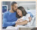  ??  ?? Love And Loss: Eli (Lamon Archey) and Lani’s (Sal Stowers) baby journey was just one of DAYS’S high points this year.