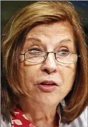  ??  ?? Expenses: Lords Speaker Baroness D’Souza