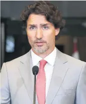  ?? PHOTO AFP ?? Le premier ministre Justin Trudeau a plaidé pour un usage « prudent » de la liberté d’expression hier à Ottawa.