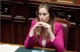 ?? AGF ?? A Montecitor­io.
Maria Elena Boschi, ministro per le Riforme costituzio­nali e i rapporti con il Parlamento