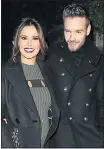  ??  ?? EXPECTING: Cheryl &amp; Liam