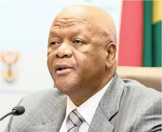  ??  ?? MINISTER Jeff Radebe said the SA Nuclear Energy Corporatio­n ran into a series of governance issues.