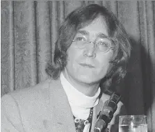  ?? THE ASSOCIATED PRESS ?? The man who shot and killed former Beatle John Lennon in 1980 has said he still receives letters about the pain he caused.