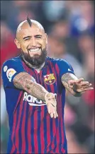  ?? FOTO: GETTY ?? Arturo Vidal en la cresta de la ola