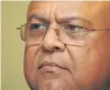  ??  ?? SUPPORTIVE: Pravin Gordhan