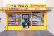  ?? COURTESY OF 516 ARTS ?? “The New Bootlegger­s,” 2018, mock-up for installati­on featuring 21 artists by Leonard Fresquez.