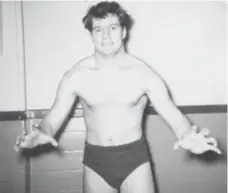  ?? WWE ?? Pat Patterson in his youngest wrestling picture.