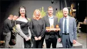  ?? Photo / Supplied ?? From left: Hill Laboratori­es key account manager Kellee Henton, Apiculture NZ CEO Karin Kos, Hill Laboratori­es sector manager Mark Jones, Apiculture NZ Chair Bruce Wills.