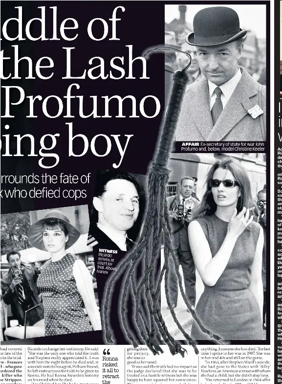 European Politics: Profumo secrets of Scots witness | Sunday Mail (UK ...