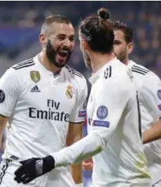  ?? | AP ?? Karim Benzema contribuyó con doblete en la goleada del equipo blanco.