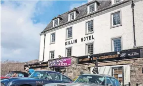  ?? ?? Support The Killin Hotel is one of those offering safe have to Ukrainian families