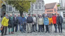  ?? FOTO: GÜNTER STÖCKL ?? Zu Besuch in Konstanz: der Männergesa­ngverein Liederkran­z.