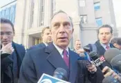  ?? NY DAILY NEWS FILE ?? The Florida Department of Law Enforcemen­t says former New York Mayor Michael Bloomberg did not violate state election laws.