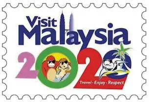  ??  ?? The official Visit Malaysia 2020 logo was designed in-house, according to Tourism and Culture Minister Datuk Seri Nazri Aziz.