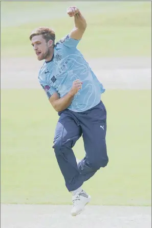  ??  ?? IN DEMAND: Yorkshire are hoping to include one or more of their England players, like David Willey, for tomorrow’s Royal London Cup quarter-final if they are not in today’s England team to face Australia at The Oval.