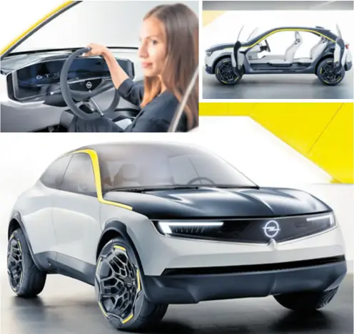  ??  ?? SUV MODELI trenutačno su na tržištu najpopular­niji pa je jasno zašto je Opel svom konceptu navukao ‘kožu’ SUV-a