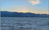  ??  ?? Badwater Basin salt flats in Death Valley, California