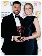  ?? ?? Strictly Come Dancing’s Rose Ayling-ellis and Giovanni Pernice won the Best Moment Bafta