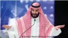  ??  ?? US- Geheimdien­ste sind sich sicher: Kronprinz Mohammed bin Salman hat den Mord an Khashoggi genehmigt